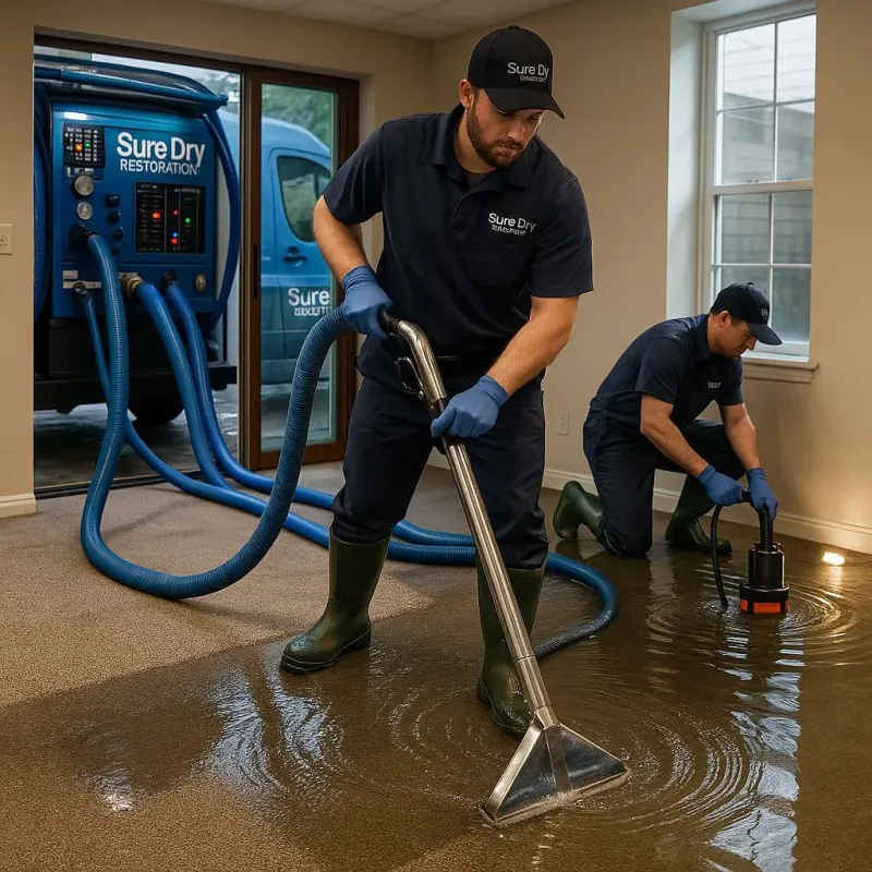 Water Extraction and Removal process in Thomas County, GA